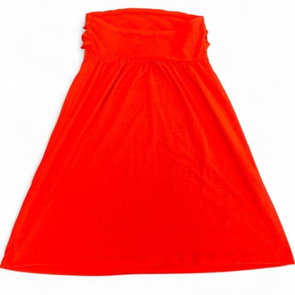 3/$15 Y2K cute Orange strapless blouse with elastic waistband ocean pacific 00s - Picture 6 of 7